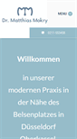 Mobile Screenshot of dr-mokry.de